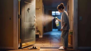 Spraying vinegar at your front door: what it does and why people swear by it